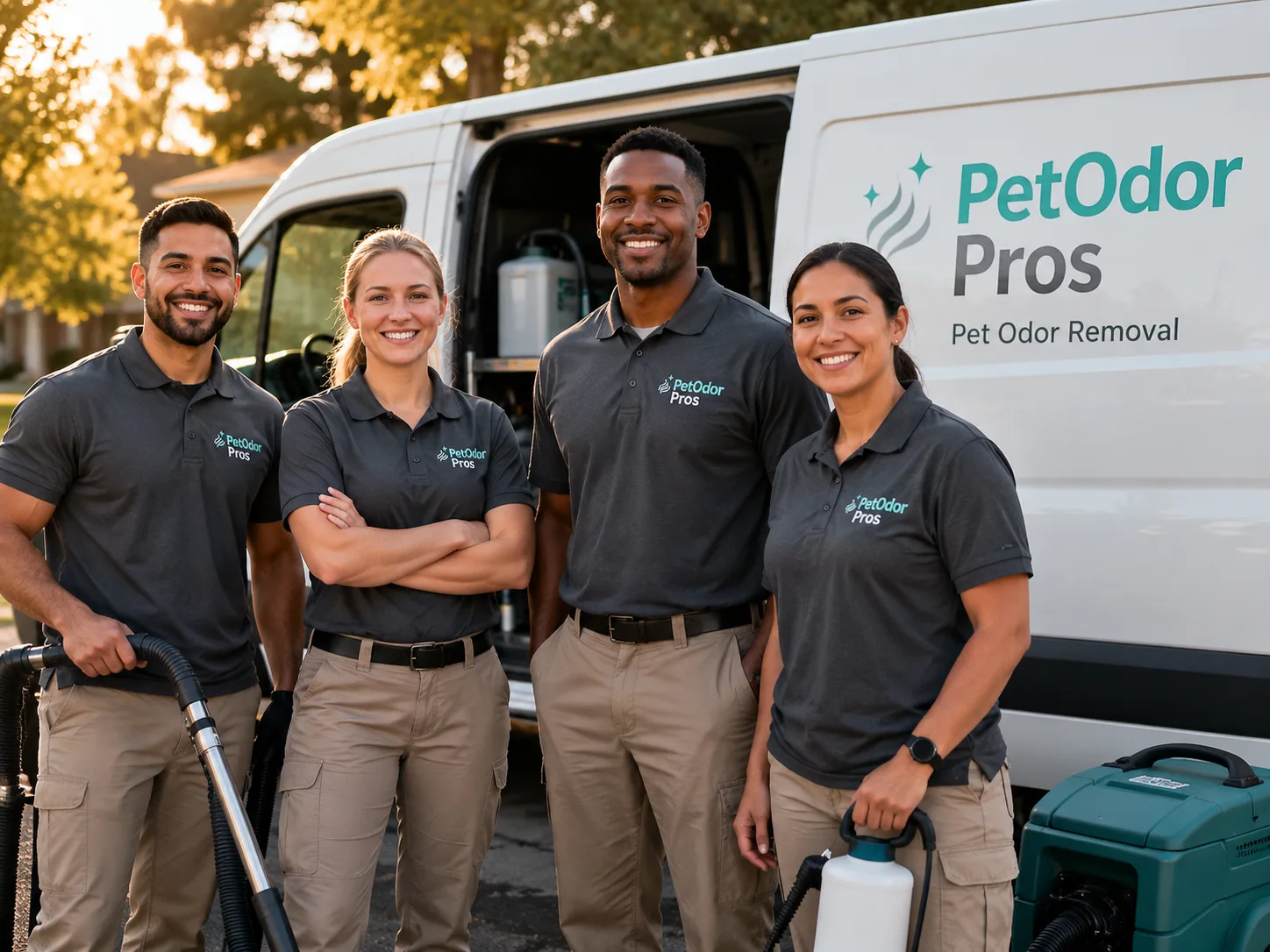 Pet Odor Removal team serving Ashley, OH